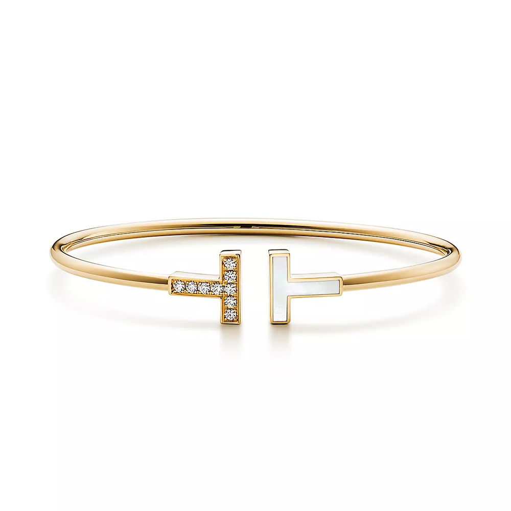 Double T Letter Bracelet